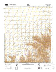 Harcuvar Peak Arizona Current topographic map, 1:24000 scale, 7.5 X 7.5 Minute, Year 2014