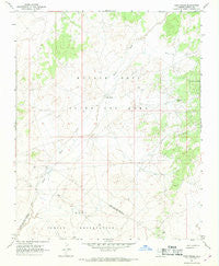 Hard Rocks Arizona Historical topographic map, 1:24000 scale, 7.5 X 7.5 Minute, Year 1967
