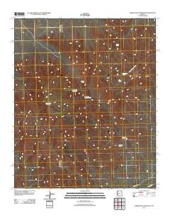 Harquahala Mountain Arizona Historical topographic map, 1:24000 scale, 7.5 X 7.5 Minute, Year 2011