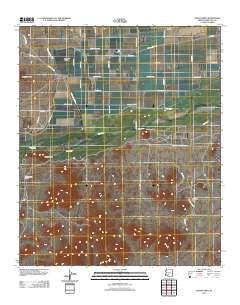 Hassayampa Arizona Historical topographic map, 1:24000 scale, 7.5 X 7.5 Minute, Year 2011