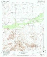 Hassayampa Arizona Historical topographic map, 1:24000 scale, 7.5 X 7.5 Minute, Year 1958