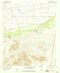 Hassayampa Arizona Historical topographic map, 1:24000 scale, 7.5 X 7.5 Minute, Year 1958