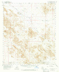 Hat Mountain Arizona Historical topographic map, 1:62500 scale, 15 X 15 Minute, Year 1958