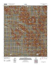 Hat Mountain SW Arizona Historical topographic map, 1:24000 scale, 7.5 X 7.5 Minute, Year 2011