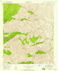 Haunted Canyon Arizona Historical topographic map, 1:24000 scale, 7.5 X 7.5 Minute, Year 1948