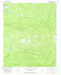 Hawley Lake East Arizona Historical topographic map, 1:24000 scale, 7.5 X 7.5 Minute, Year 1978