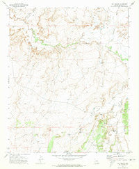 Hay Hollow Arizona Historical topographic map, 1:24000 scale, 7.5 X 7.5 Minute, Year 1971