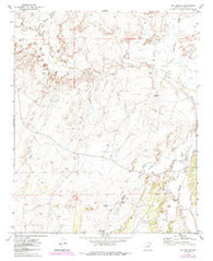 Hay Hollow Arizona Historical topographic map, 1:24000 scale, 7.5 X 7.5 Minute, Year 1971