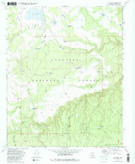 Hay Lake Arizona Historical topographic map, 1:24000 scale, 7.5 X 7.5 Minute, Year 1970