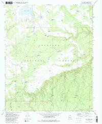 Hay Lake Arizona Historical topographic map, 1:24000 scale, 7.5 X 7.5 Minute, Year 1970
