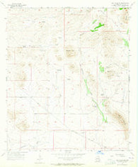 Hay Mountain Arizona Historical topographic map, 1:24000 scale, 7.5 X 7.5 Minute, Year 1957