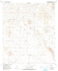 Hay Mountain Arizona Historical topographic map, 1:24000 scale, 7.5 X 7.5 Minute, Year 1957