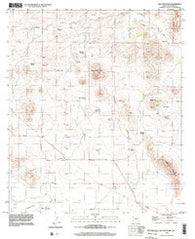 Hay Mountain Arizona Historical topographic map, 1:24000 scale, 7.5 X 7.5 Minute, Year 1996