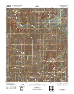 Hay Hollow Arizona Historical topographic map, 1:24000 scale, 7.5 X 7.5 Minute, Year 2011