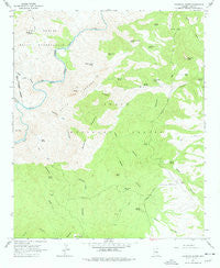 Haystack Butte Arizona Historical topographic map, 1:24000 scale, 7.5 X 7.5 Minute, Year 1966