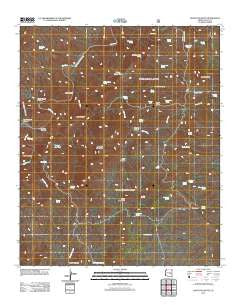 Haystack Butte Arizona Historical topographic map, 1:24000 scale, 7.5 X 7.5 Minute, Year 2011