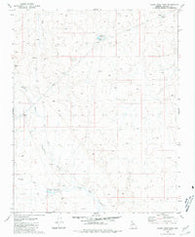 Hazen Hole Tank Arizona Historical topographic map, 1:24000 scale, 7.5 X 7.5 Minute, Year 1980