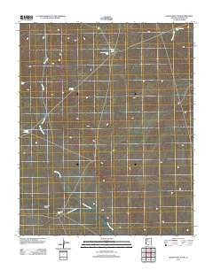 Hazen Hole Tank Arizona Historical topographic map, 1:24000 scale, 7.5 X 7.5 Minute, Year 2011