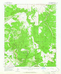 Hearst Mtn. Arizona Historical topographic map, 1:62500 scale, 15 X 15 Minute, Year 1962