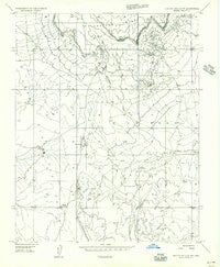 Heaton Knolls NW Arizona Historical topographic map, 1:24000 scale, 7.5 X 7.5 Minute, Year 1954