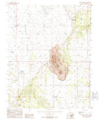 Heaton Knolls Arizona Historical topographic map, 1:24000 scale, 7.5 X 7.5 Minute, Year 1988