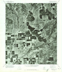 Hedgpeth Hills Arizona Historical topographic map, 1:24000 scale, 7.5 X 7.5 Minute, Year 1971