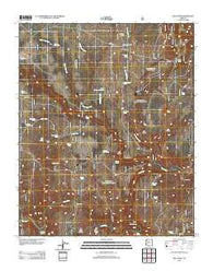 Hell Point Arizona Historical topographic map, 1:24000 scale, 7.5 X 7.5 Minute, Year 2012