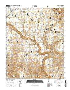 Hell Point Arizona Current topographic map, 1:24000 scale, 7.5 X 7.5 Minute, Year 2014