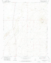 Hennessy Buttes Arizona Historical topographic map, 1:24000 scale, 7.5 X 7.5 Minute, Year 1972