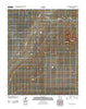 Hennessy Buttes Arizona Historical topographic map, 1:24000 scale, 7.5 X 7.5 Minute, Year 2011