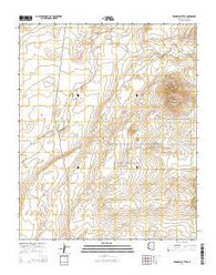 Hennessy Buttes Arizona Current topographic map, 1:24000 scale, 7.5 X 7.5 Minute, Year 2014