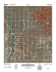 Hereford Arizona Historical topographic map, 1:24000 scale, 7.5 X 7.5 Minute, Year 2011