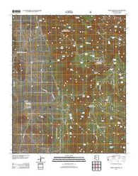 Hickey Mountain Arizona Historical topographic map, 1:24000 scale, 7.5 X 7.5 Minute, Year 2012