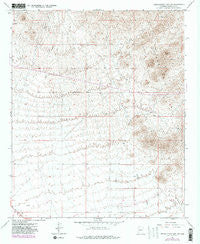 Hieroglyphic Mts SW Arizona Historical topographic map, 1:24000 scale, 7.5 X 7.5 Minute, Year 1965