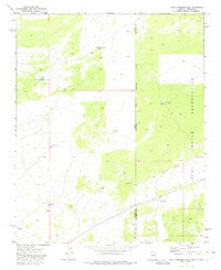 High Lonesome Well Arizona Historical topographic map, 1:24000 scale, 7.5 X 7.5 Minute, Year 1971
