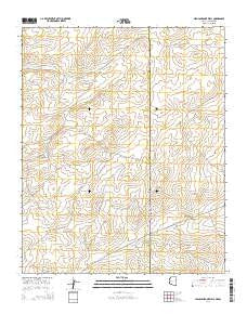 High Lonesome Well Arizona Current topographic map, 1:24000 scale, 7.5 X 7.5 Minute, Year 2014