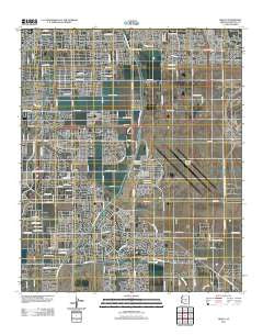 Higley Arizona Historical topographic map, 1:24000 scale, 7.5 X 7.5 Minute, Year 2011