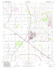 Higley Arizona Historical topographic map, 1:24000 scale, 7.5 X 7.5 Minute, Year 1956