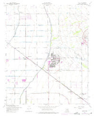 Higley Arizona Historical topographic map, 1:24000 scale, 7.5 X 7.5 Minute, Year 1956