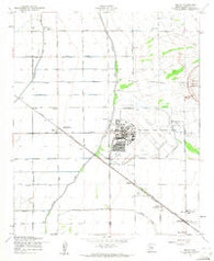 Higley Arizona Historical topographic map, 1:24000 scale, 7.5 X 7.5 Minute, Year 1956