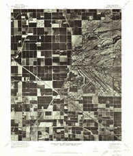 Higley Arizona Historical topographic map, 1:24000 scale, 7.5 X 7.5 Minute, Year 1971