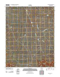 Hitson Tank Arizona Historical topographic map, 1:24000 scale, 7.5 X 7.5 Minute, Year 2011