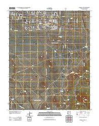 Hobble Tank Arizona Historical topographic map, 1:24000 scale, 7.5 X 7.5 Minute, Year 2012