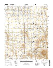 Hobble Tank Arizona Current topographic map, 1:24000 scale, 7.5 X 7.5 Minute, Year 2014