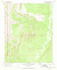 Hockey Puck Spring Arizona Historical topographic map, 1:24000 scale, 7.5 X 7.5 Minute, Year 1967