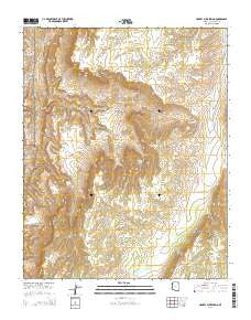 Hockey Puck Spring Arizona Current topographic map, 1:24000 scale, 7.5 X 7.5 Minute, Year 2014