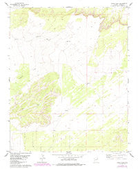 Hogan Well Arizona Historical topographic map, 1:24000 scale, 7.5 X 7.5 Minute, Year 1979