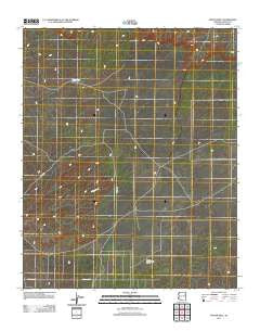 Hogan Well Arizona Historical topographic map, 1:24000 scale, 7.5 X 7.5 Minute, Year 2011