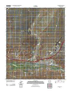 Holbrook Arizona Historical topographic map, 1:24000 scale, 7.5 X 7.5 Minute, Year 2011