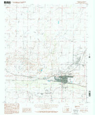 Holbrook Arizona Historical topographic map, 1:24000 scale, 7.5 X 7.5 Minute, Year 1986